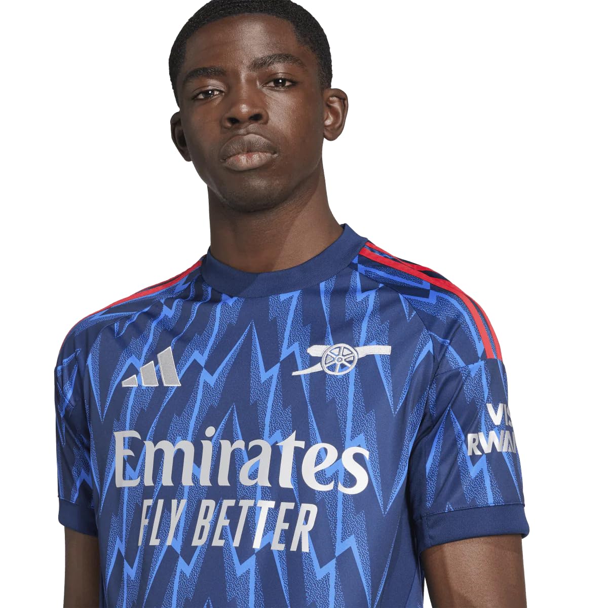 Amazon.com: adidas Arsenal Away Jersey 25/26 (Indigo/Silver)